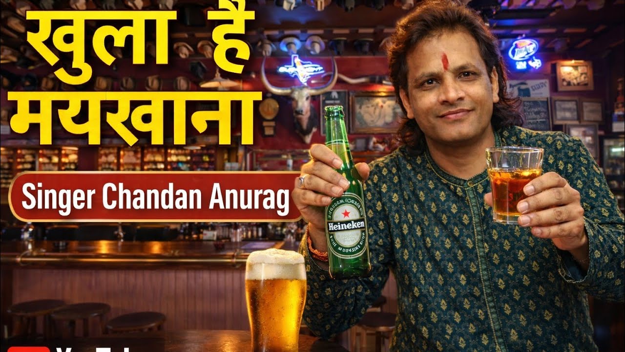 खुला है मयखाना chal mere dill khula hai meikhana  chandan anurag