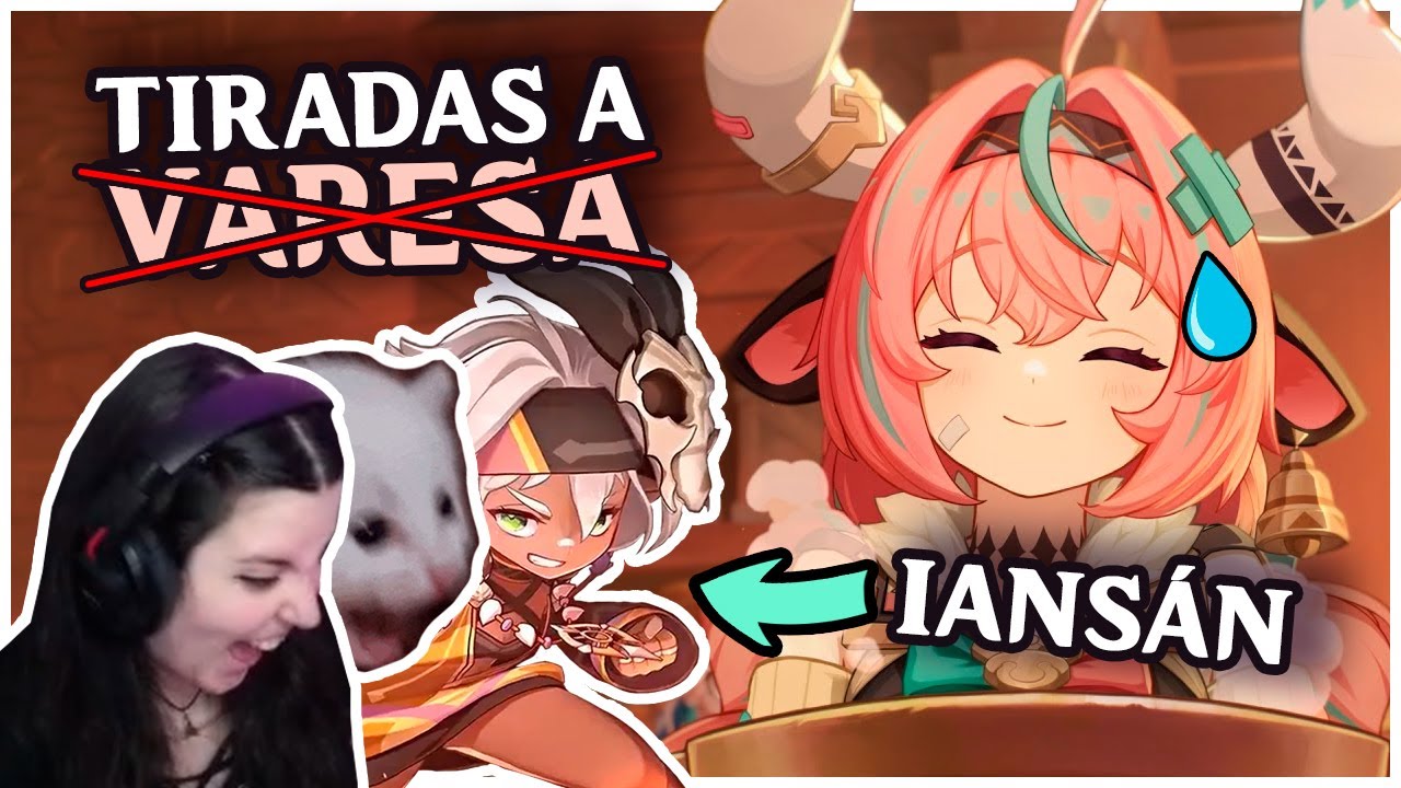 Tengo 60 de pity y tiro por un 4⭐ Tirando por 🐮 ̶V̶a̶r̶e̶s̶a̶ 🐮 &iexcl;IANS&Aacute;N! 💪