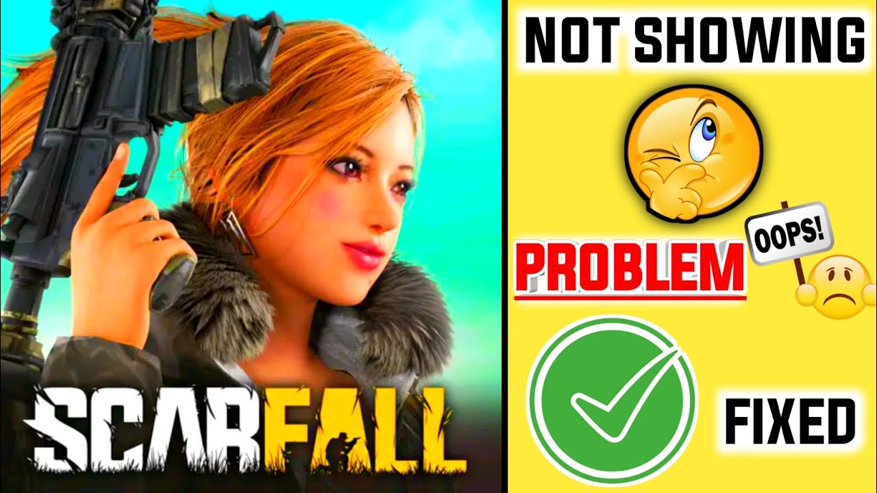 ScarFall Not 🚫 Showing On Play Store Problem Fixed 😍🤩😍 How To Download ScarFall : The Royale Combat