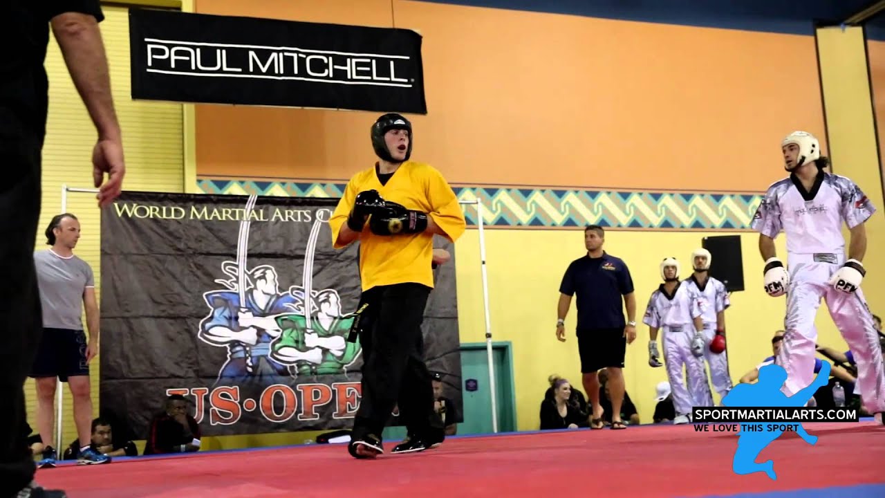 Jim Haymore vs Zsolt Moradi Mens - Mens Team Sparring - US Open 2014