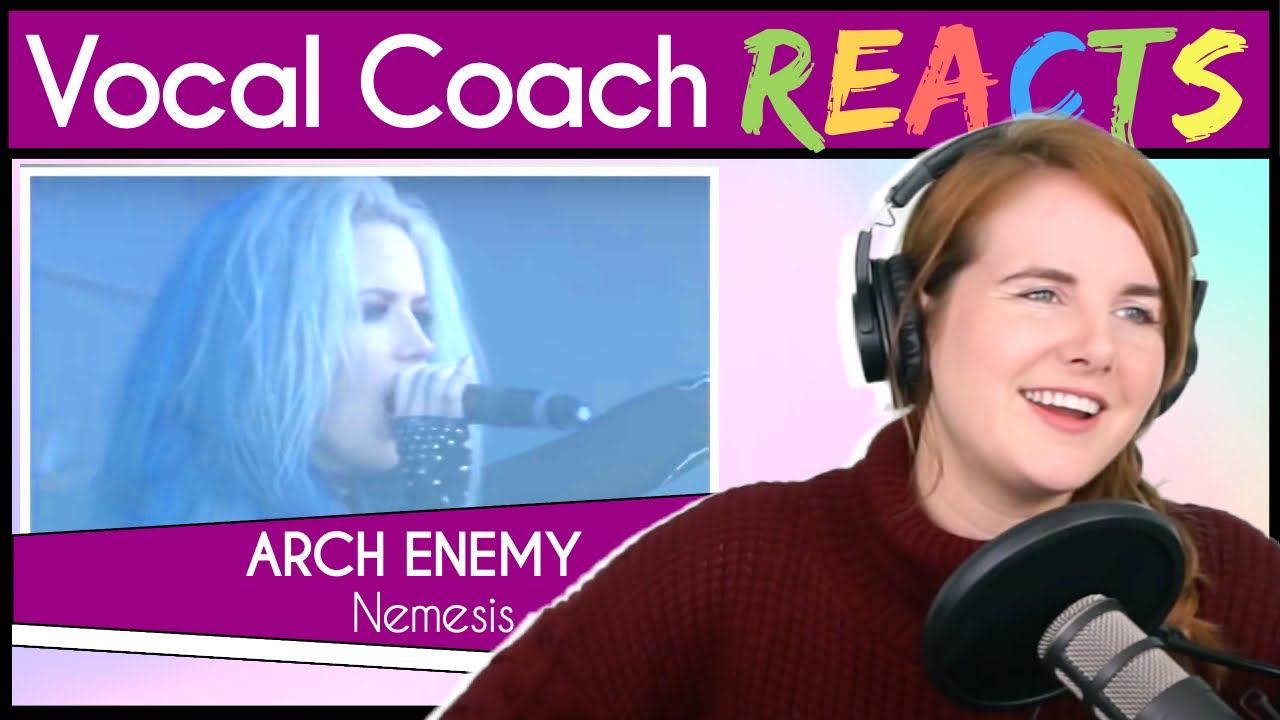 Vocal Coach reacts to Arch Enemy - Nemesis (Alissa White-Gluz Live 2017)