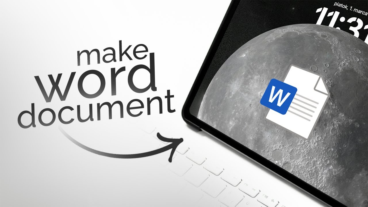 Как создать документ Word на iPad (урок)