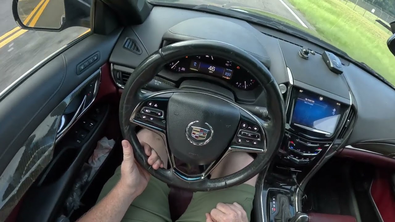 Cadillac ATS 2 0 Luxury - POV Ride Along - 4K