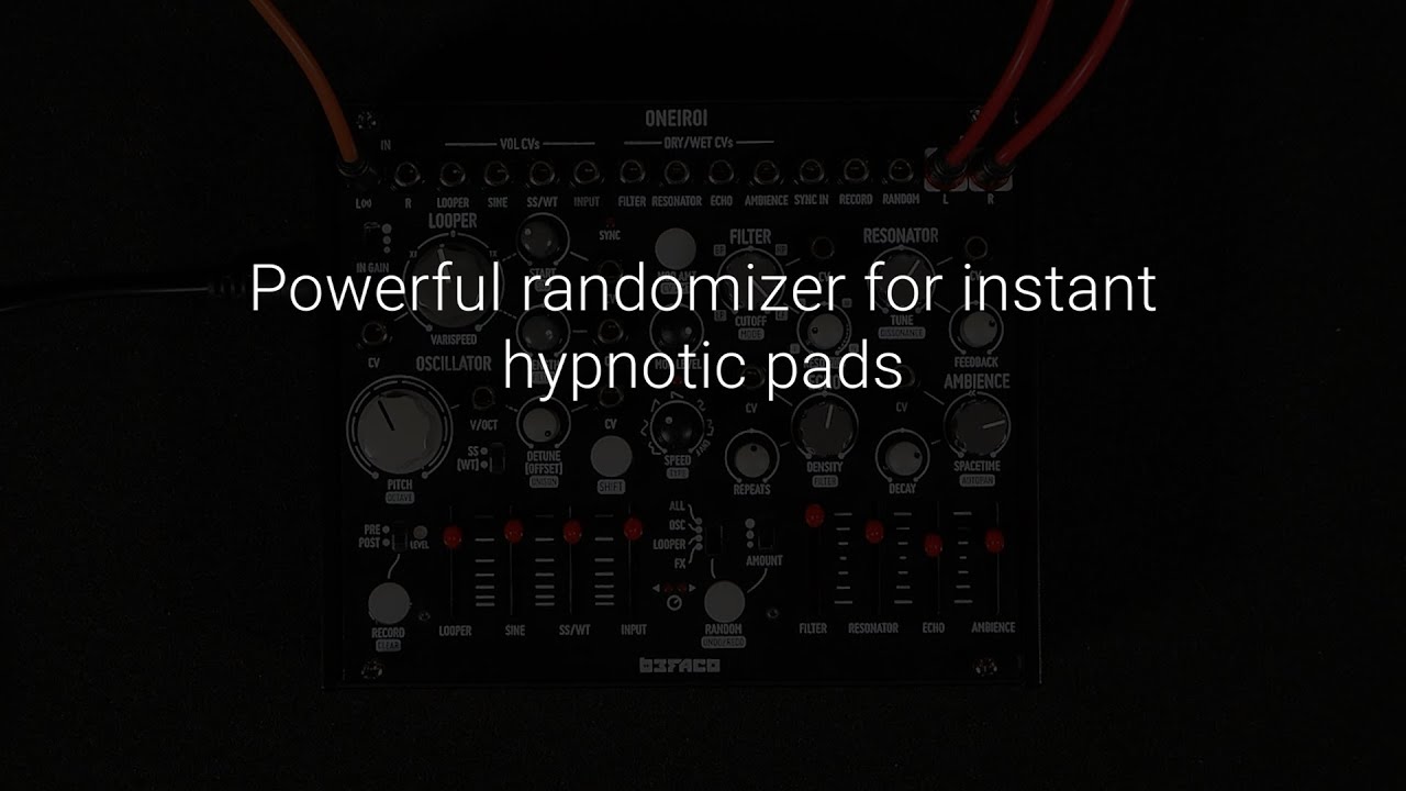 Oneiroi - Random instant hypnotic pads