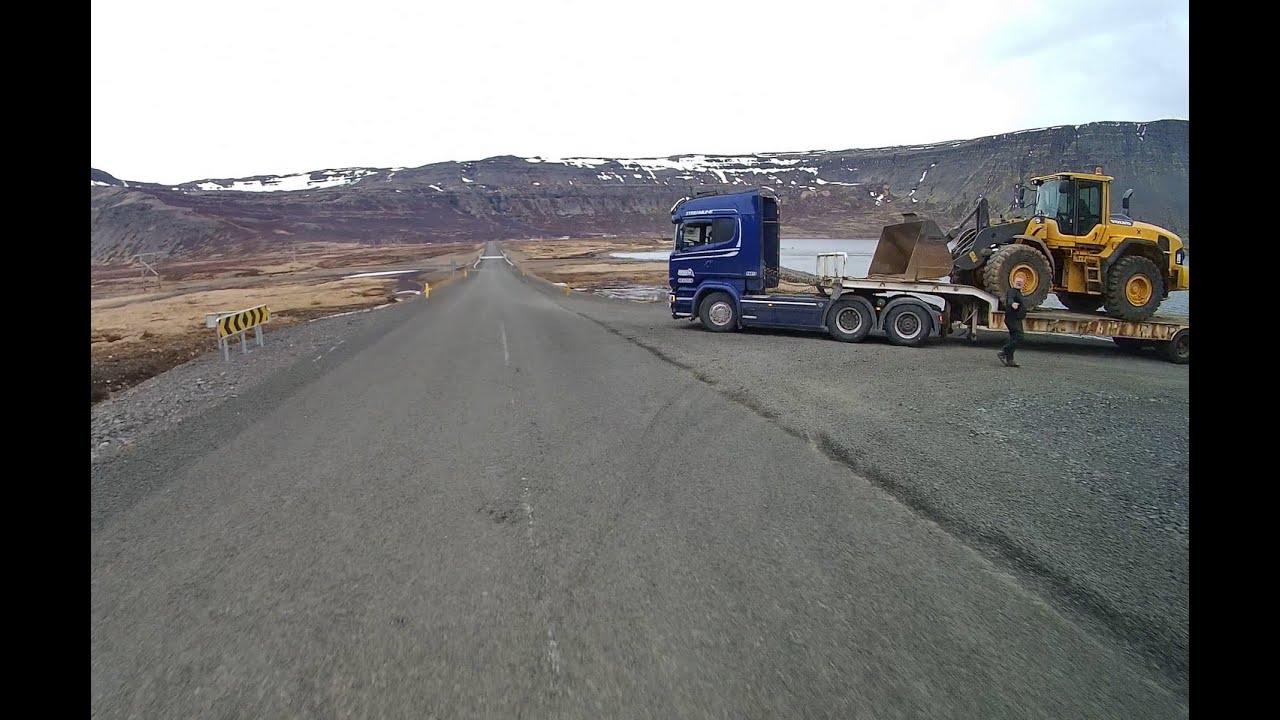 Vegur 60, Dýrafjarðargöng að Dynjanda.- Road 60 in Iceland. Part 1. 4K video