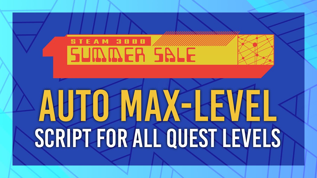 GET ALL QUEST BADGE LEVELS AUTOMATICALLY | FAST SCRIPT | Steam Summer Sale 2022