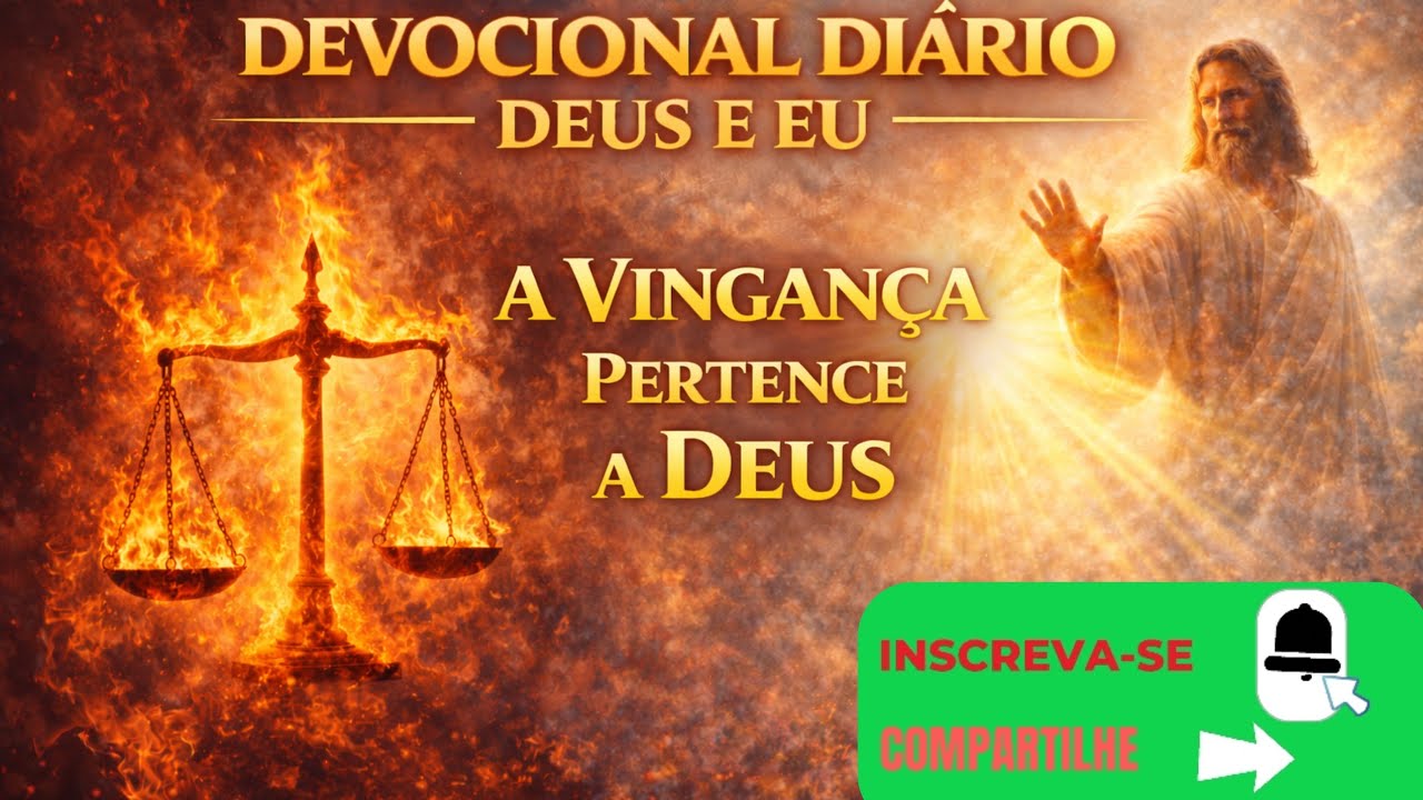 Devocional diário | Deus e Eu - A Vingança Pertence a Deus