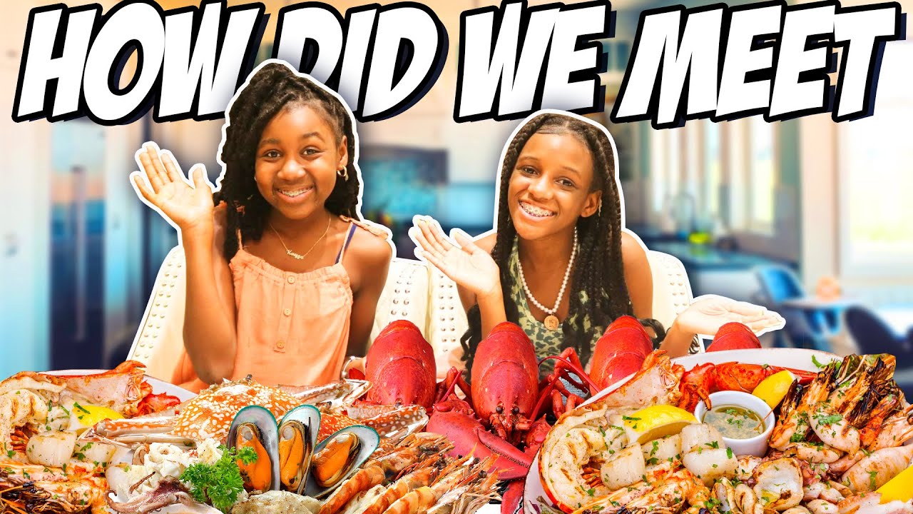 SEAFOOD MUKBANG WITH MY BEST FRIEND!!! CRAZY STORY TIME