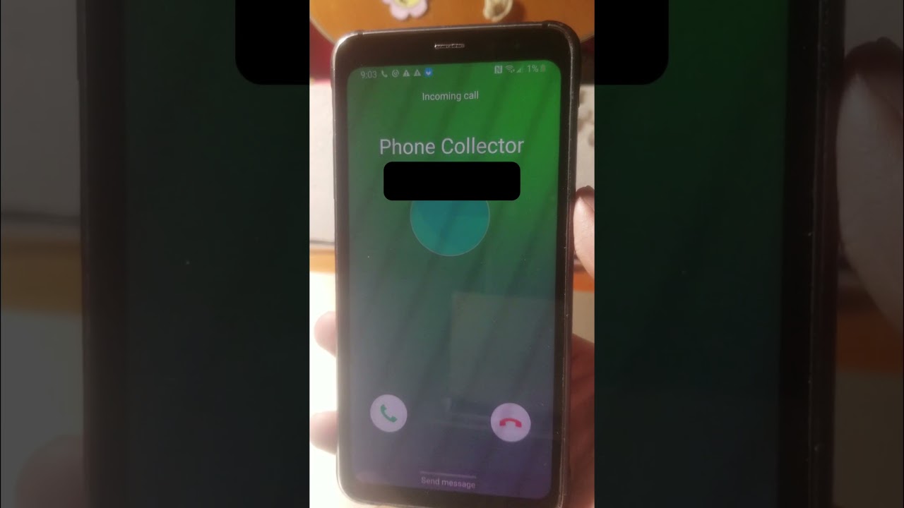Samsung Galaxy S8 Active incoming call has battery empty #2! #shorts