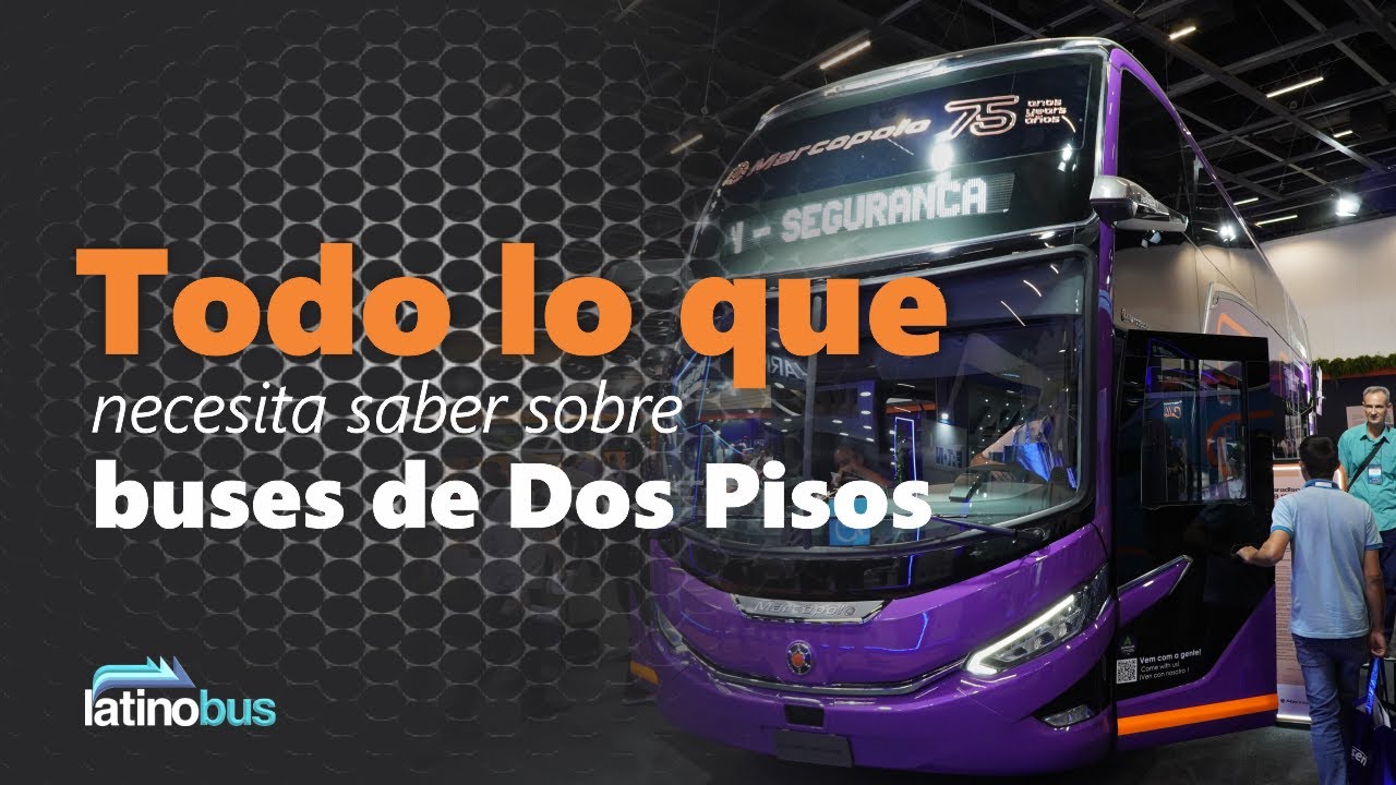 Todo lo que necesitas saber sobre los buses dos pisos