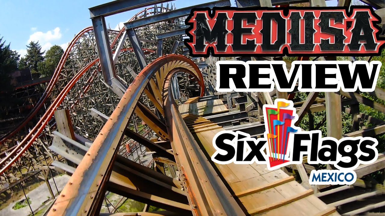 Medusa Steel Coaster Review Six Flags Mexico RMC Hybrid
