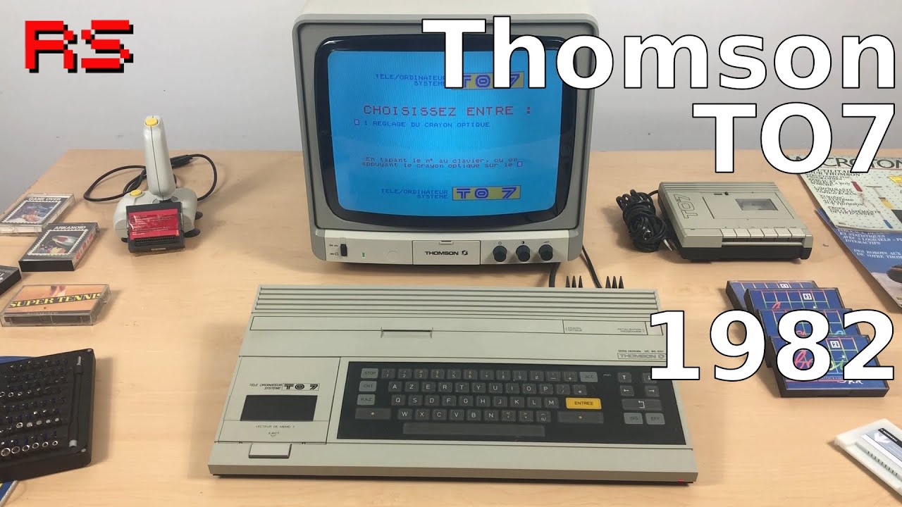 Le tout premier ordinateur Thomson : Le TO7