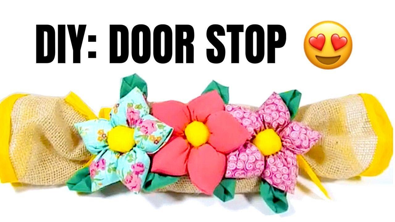 DIY NO SEW - DOOR STOPPER