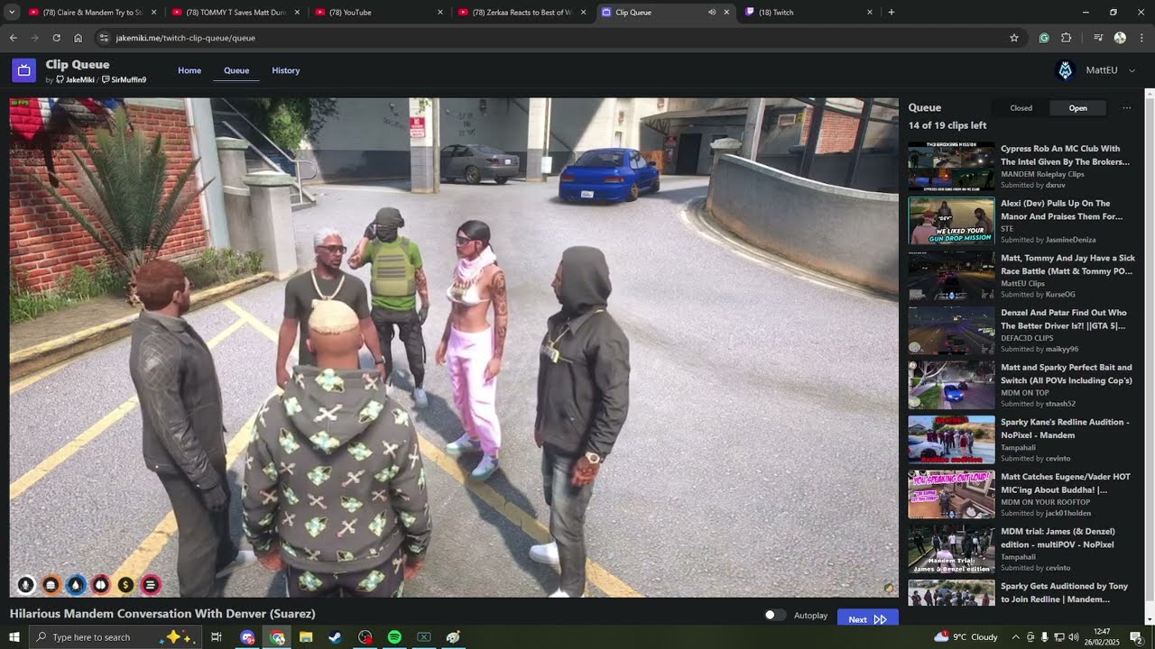 Matt reacts to 3.0 Tommy T, Lexi and Mandem Clips | Nopixel 4.0