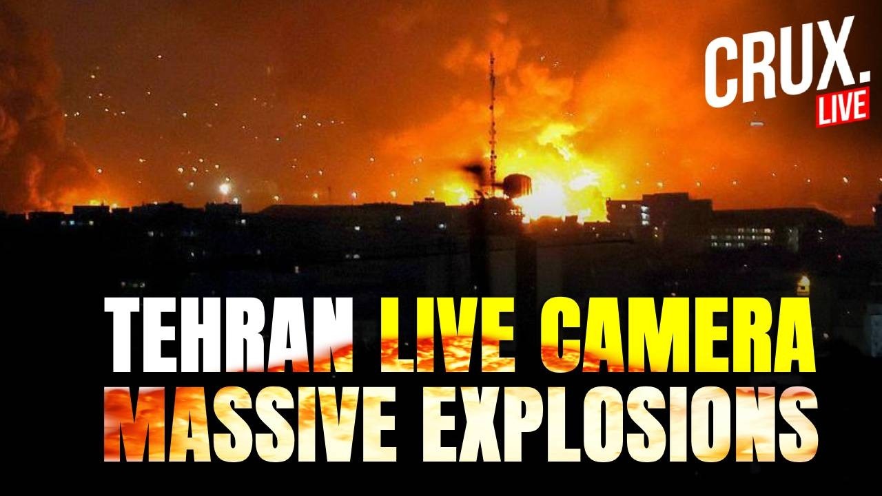 Iran LIVE| Massive Explosions Rock Tehran, Mehrabad Airport On Fire As Israel Intensifies Airstrikes