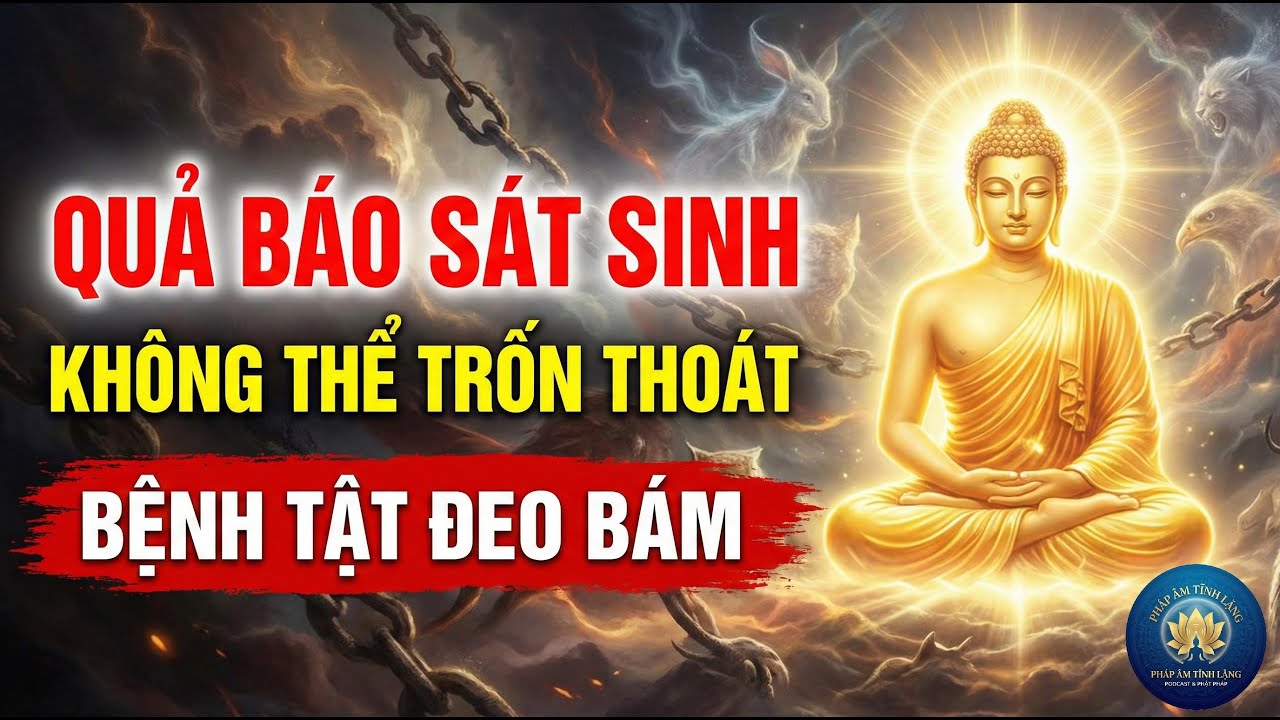 Phật Dạy Quả Báo Sát Sinh Không Thể Trốn Thoát - Bệnh Tật Đeo Bám Khôn Nguôi