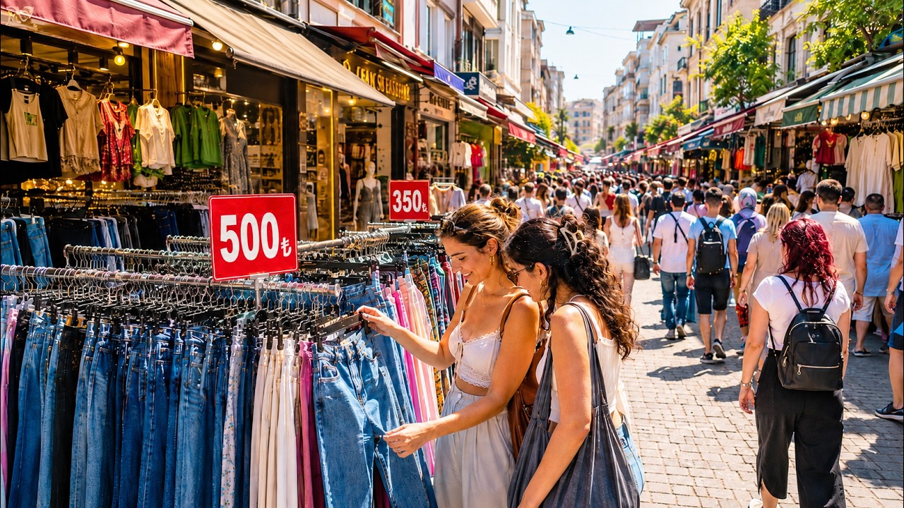 ISTANBUL TURKEY 2026 4K MARKET TOUR | Kadikoy Cheap Clothes Market, Latest Prices & Local Shopping