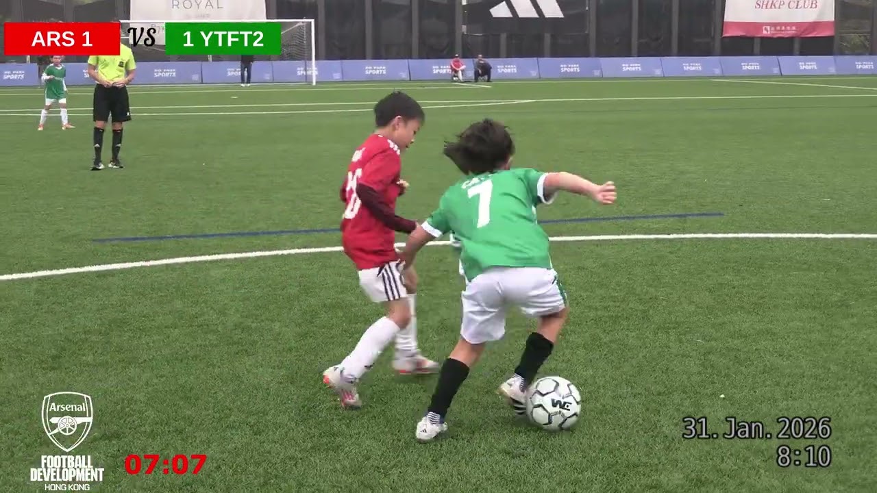 2026-1-31 HKJFL Prem U10 Arsenal vs YTFT 2 GAME 1 / 3