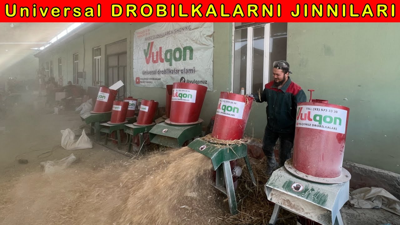 Orta  OSIYODAGI  Universal  DROBILKAlarni  ZORI  VulQonda