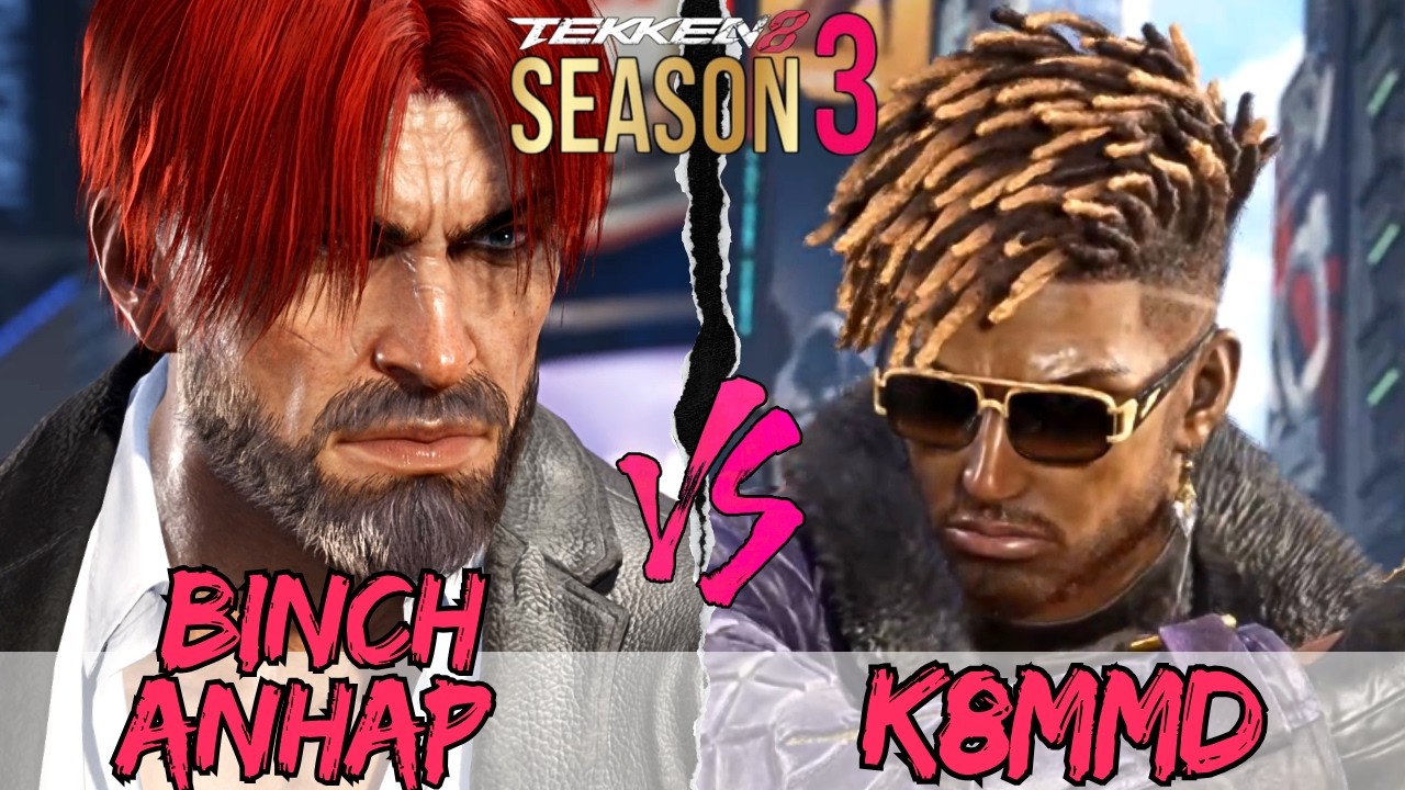 Tekken 8 - Season 3 ▰ Binch Anhap (Victor) Vs K8mmd (Eddy) ▰ High Level Gameplay