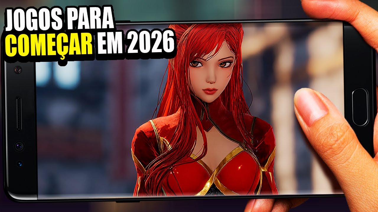 32 JOGOS MOBILE PERFEITOS PARA COMEÇAR A JOGAR EM 2026 !!