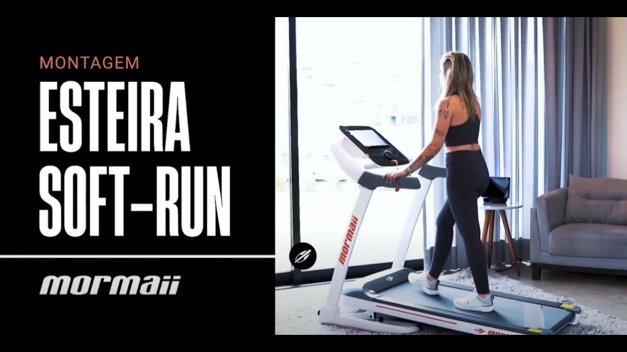 Montagem Esteira Ergom&eacute;trica Mormaii Soft Run | CASA DO FITNESS