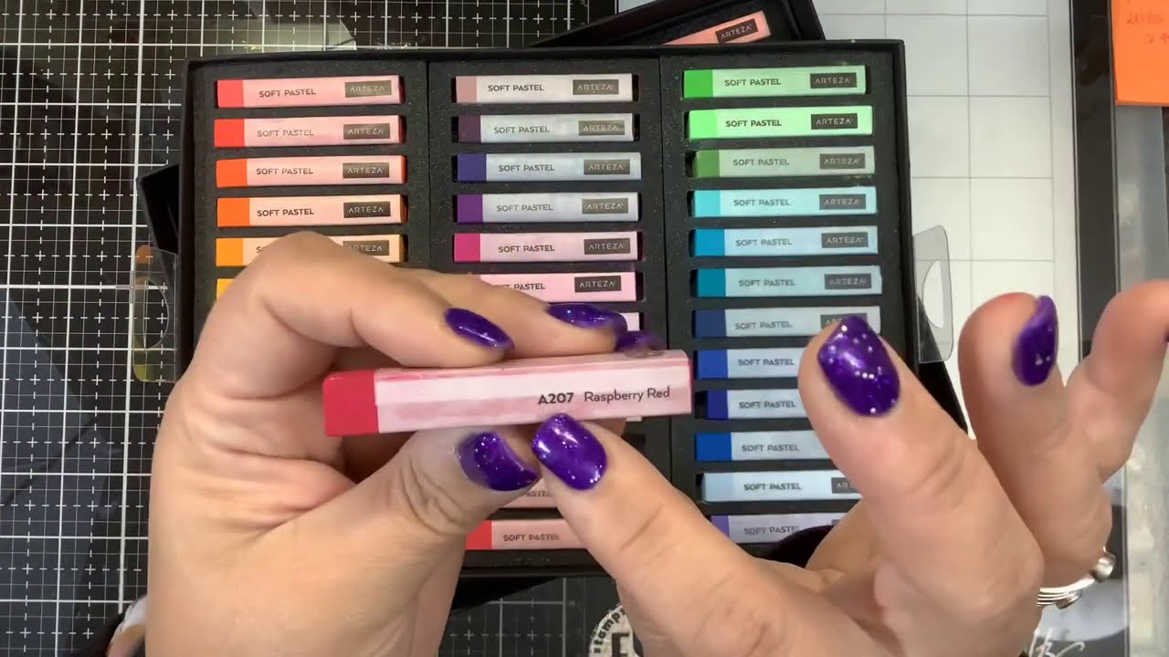 New Arteza Soft pastels for cardmakers