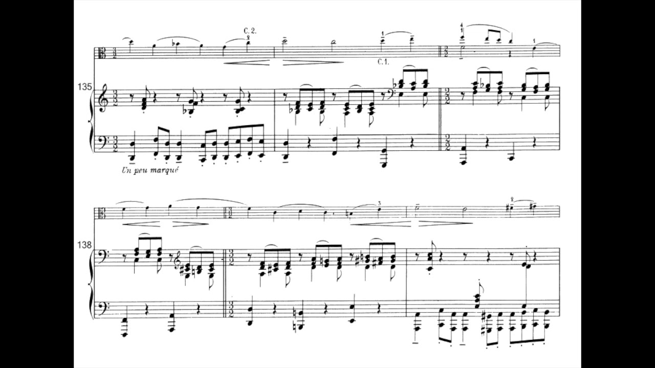 George Enescu - Konzertstück for Viola and Piano