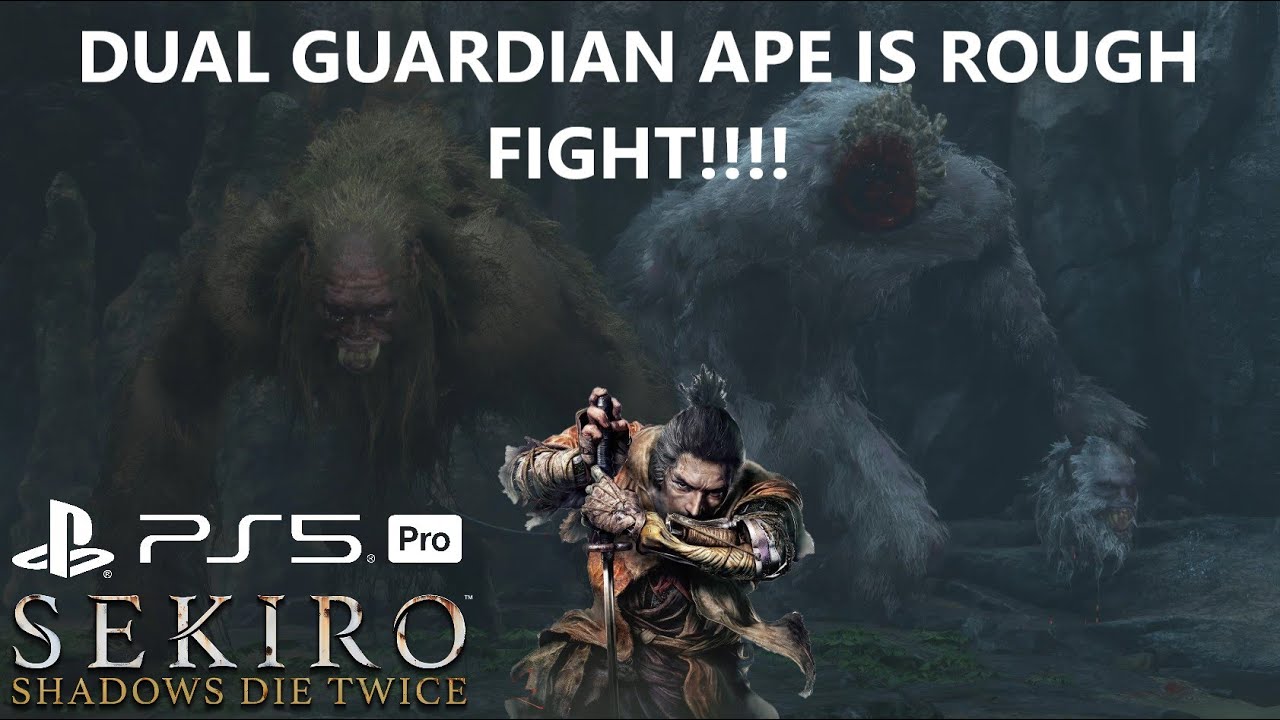 Dual Guardian Ape Rough Fight in 2025 (Headless Ape Boss Fight) (1st Time Playthrough) (PS5 PRO)
