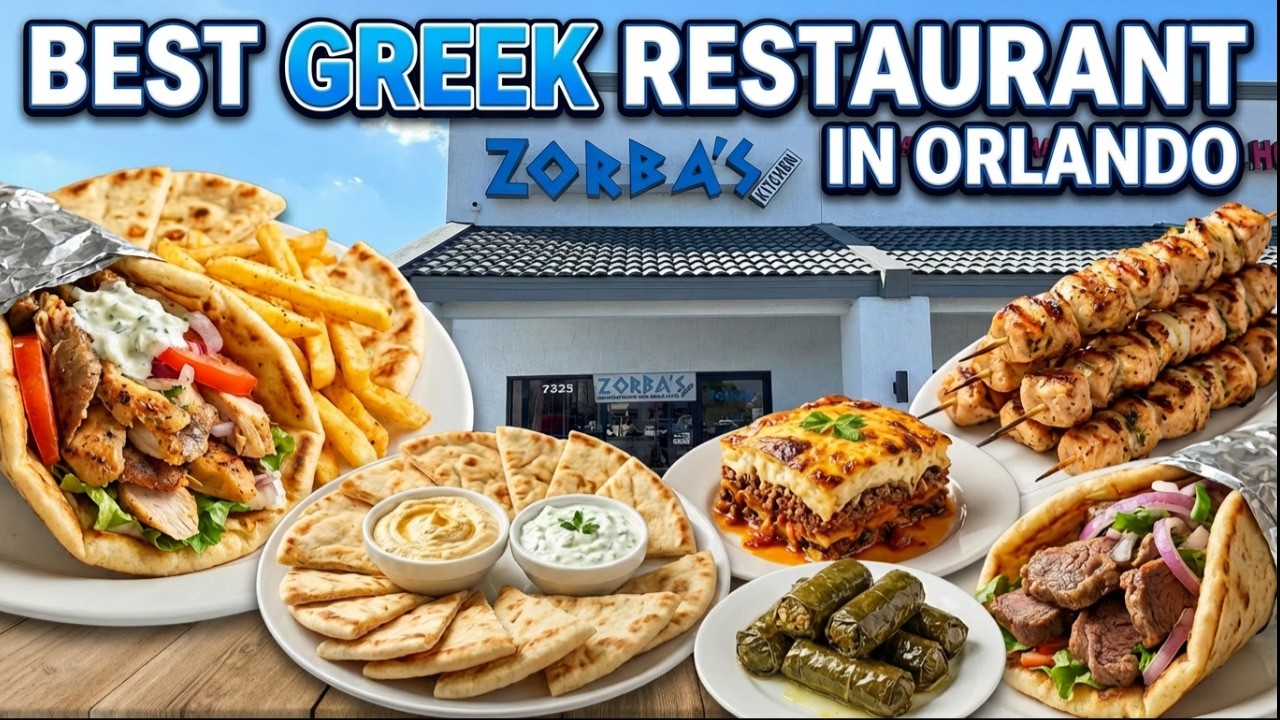 BEST Greek Restaurant in Orlando?!