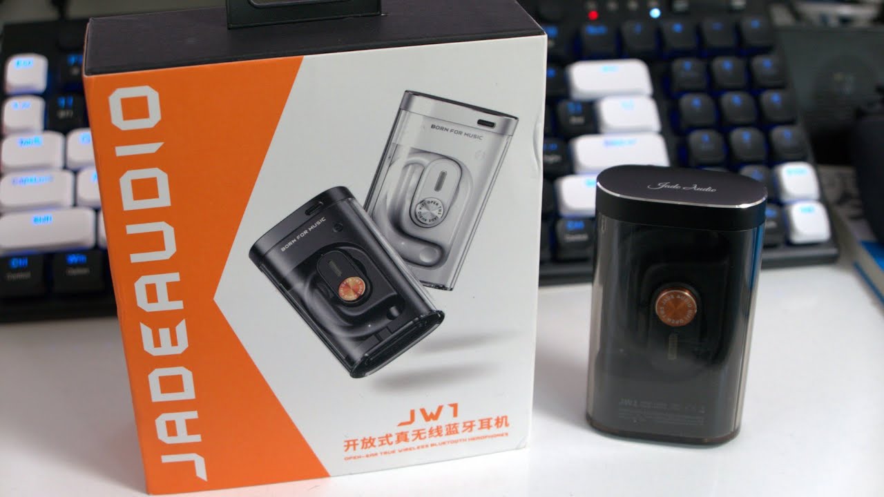 특이한 느낌의 오픈형 완전 무선 이어폰 FiiO JadeAudio JW1 개봉기