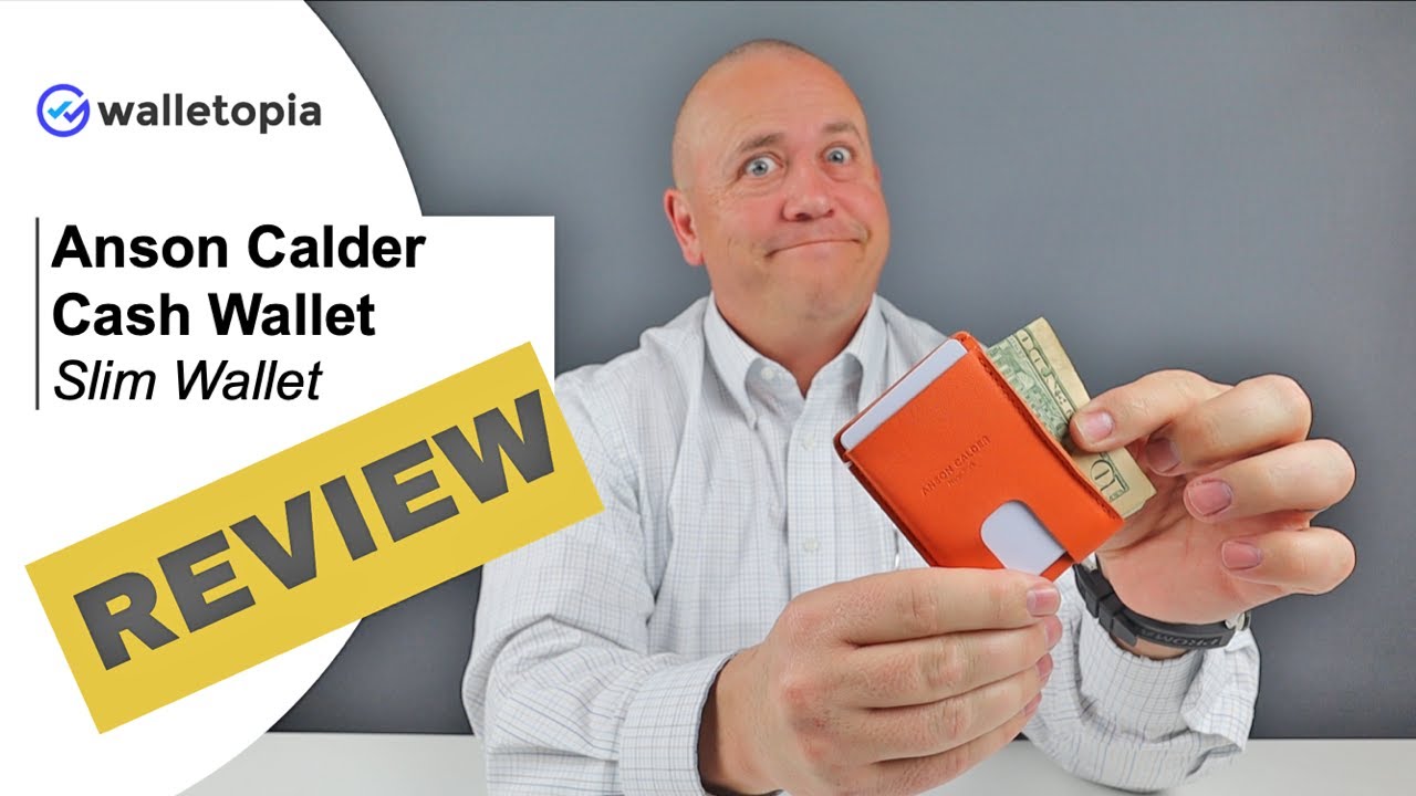 Anson Calder’s Cash Wallet ($145) perfects the union of cards and cash, but it ain’t cheap.