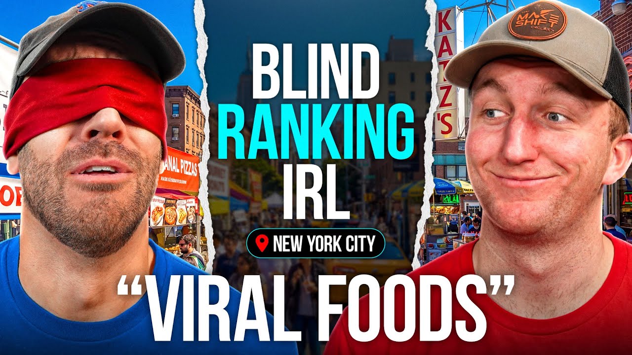 BLIND RANKING NYC VIRAL FOODS (In Real Life)