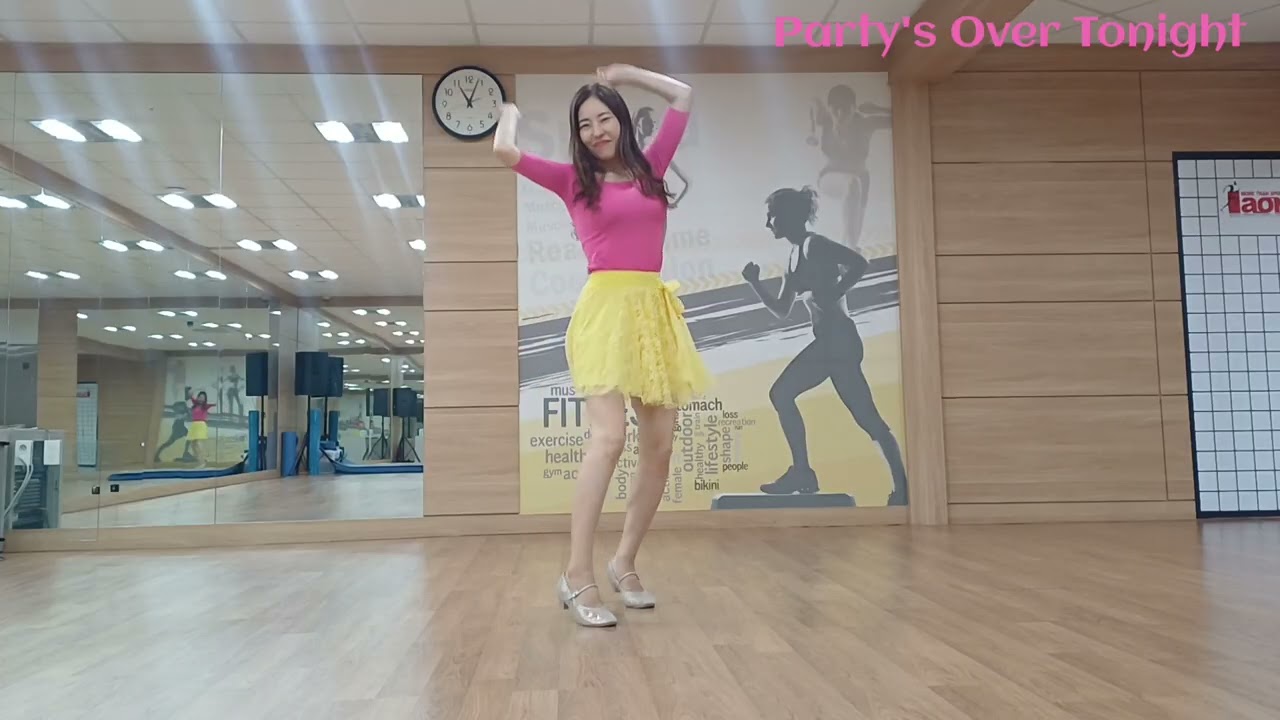 Party's Over Tonight Line dance/Beginner 파티스 오버 투나잇 라인댄스 