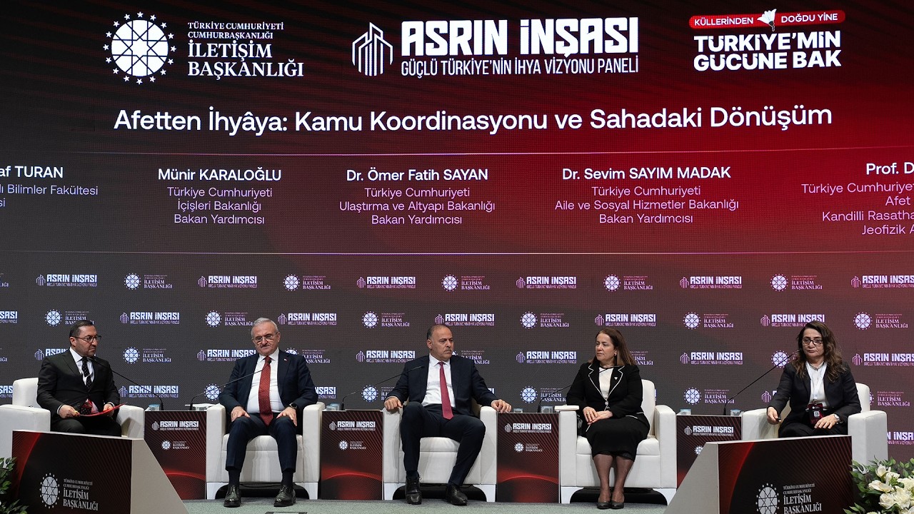 Asrın İnşası Güçlü Türkiye'nin İhya Vizyonu Paneli - Birinci Oturum