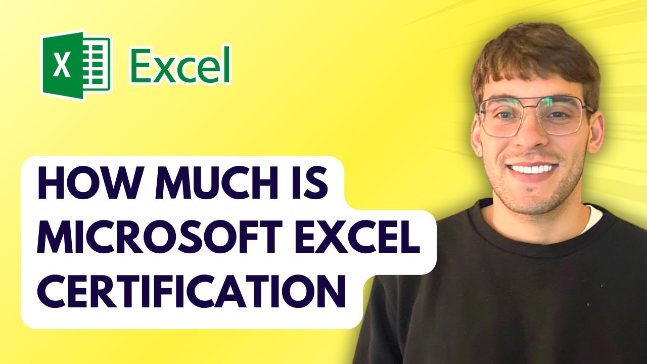 How Much is Microsoft Excel Certification [2026 Full Guide]