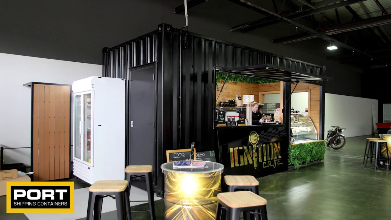 Brian Hilton Cafe - Port Shipping Containers