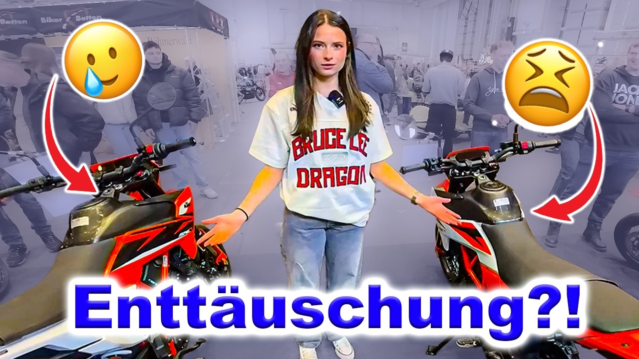 ICH FAHRE PROBE + BESUCH MOTORRAD MESSE 😳