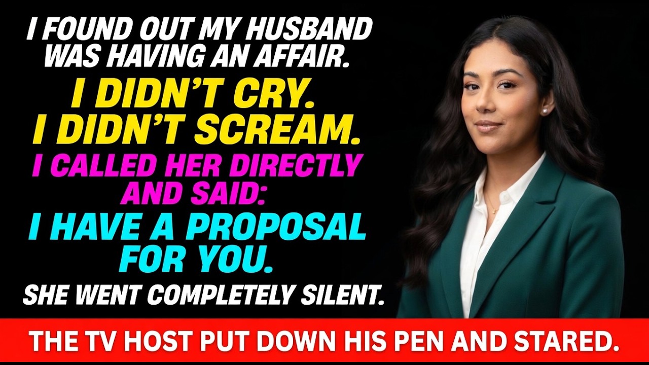 I Didn't Cry. I Didn't Scream. I Called Her And Said I Have A Proposal
