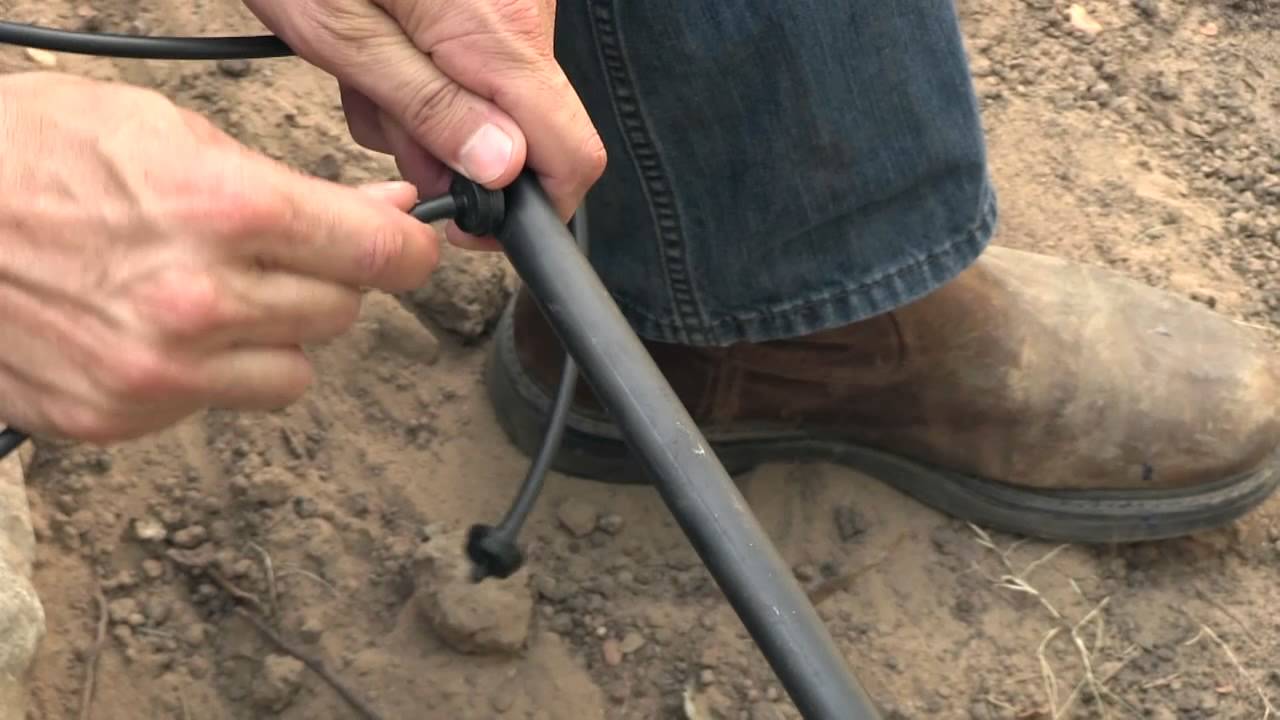 Drip Irrigation Tip - Emitter Placement