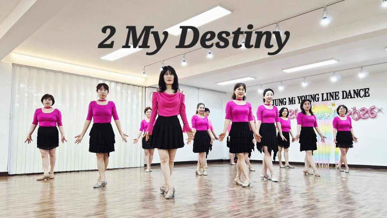 2 My Destiny Line Dance #Jeong Mi-young's Line Dance #Hwagok Station Exit 3 #Gangseo-gu Line Danc...