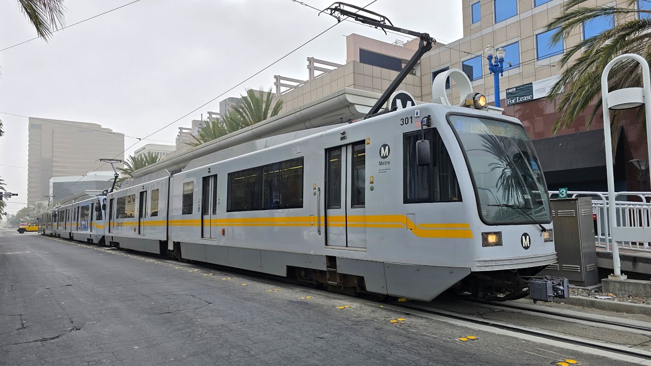 [HD] Metro A Line (Blue) - Siemens P2000 Full Cab Ride from Long Beach to Azusa