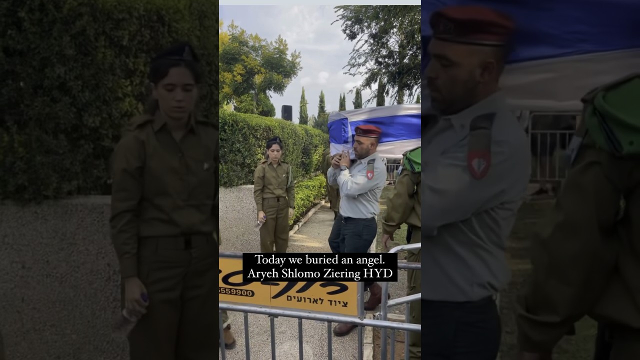A very sad moment as one of our fallen soldiers is laid to rest #israel