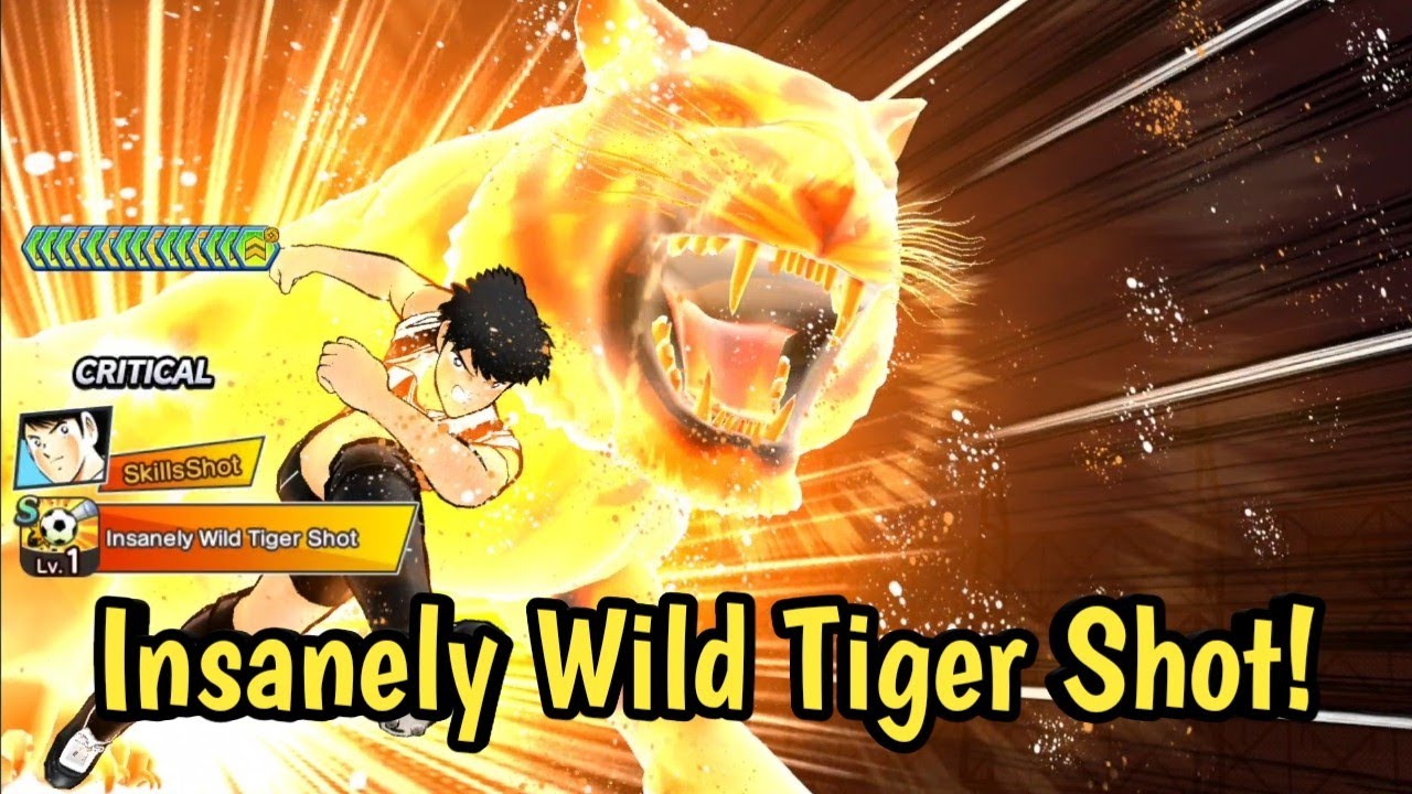 New Skill Kojiro Hyuga: Insanely Wild Tiger Shot! Captain Tsubasa Dream Team