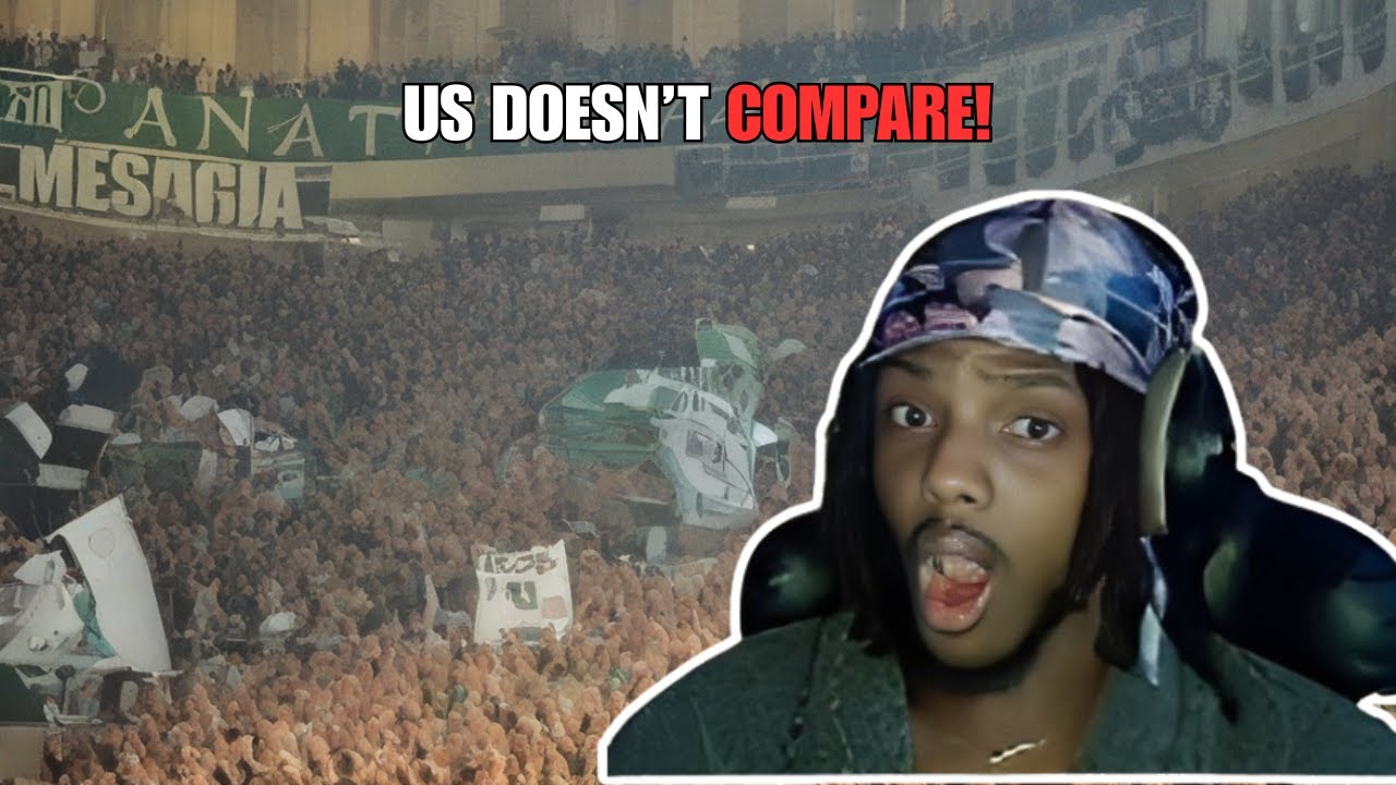 American Reacts to Basketball Atmosphere: USA vs Europe 🏀🔥 (INSANE Crowd Energy!)