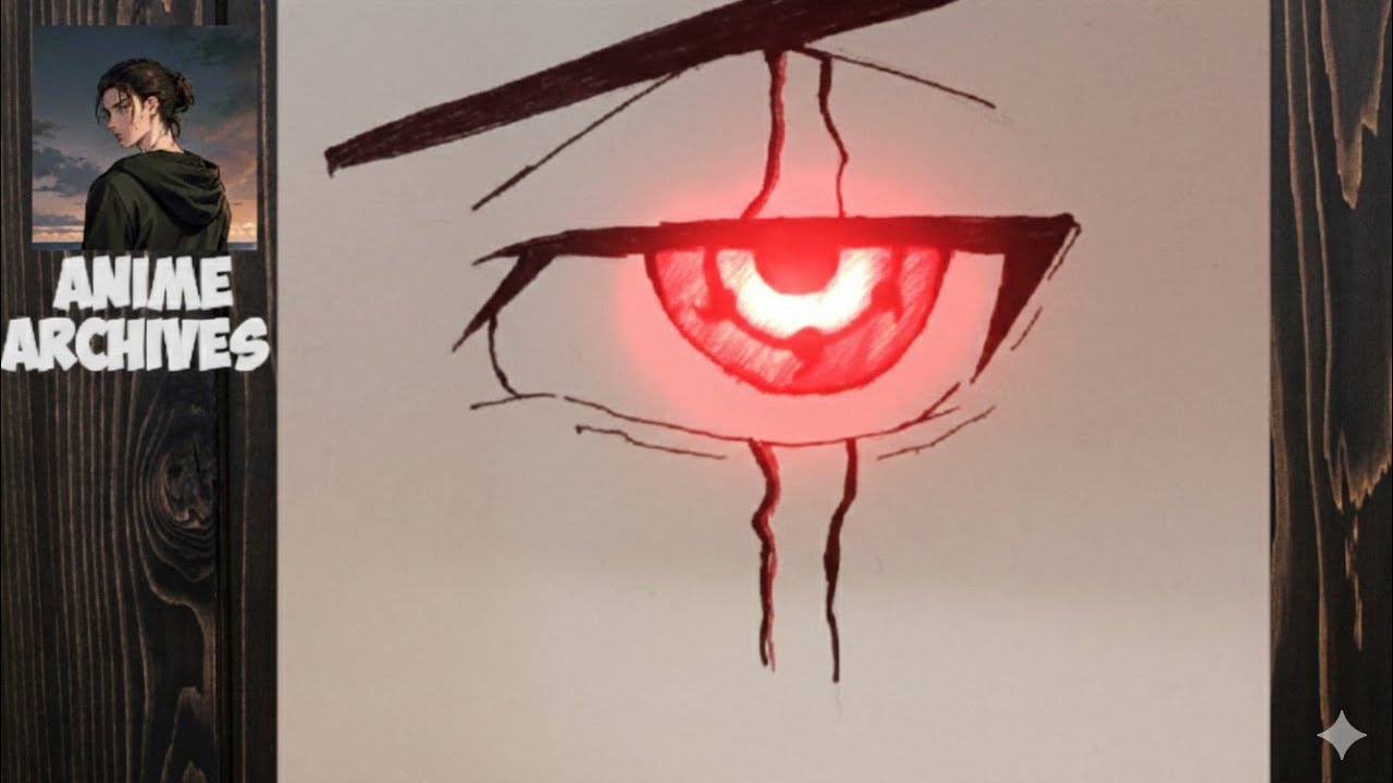 Secret tips to drawing SHARINGAN Drawing 