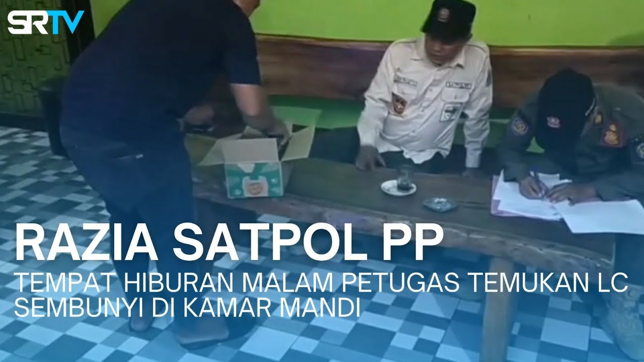Gedor Karaoke di Malam Bulan Ramadan, Petugas Temukan LC Viktori Bersembunyi di Kamar Mandi - SRTV