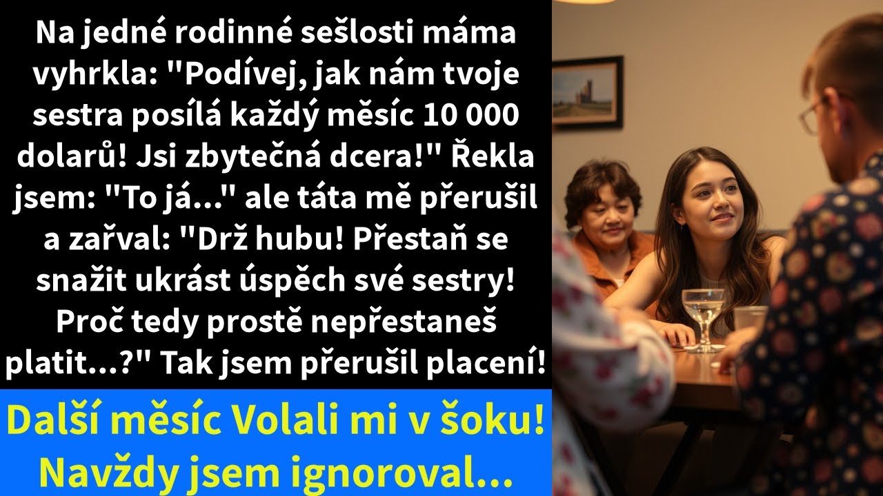 Na jedné rodinné sešlosti máma vyhrkla: 