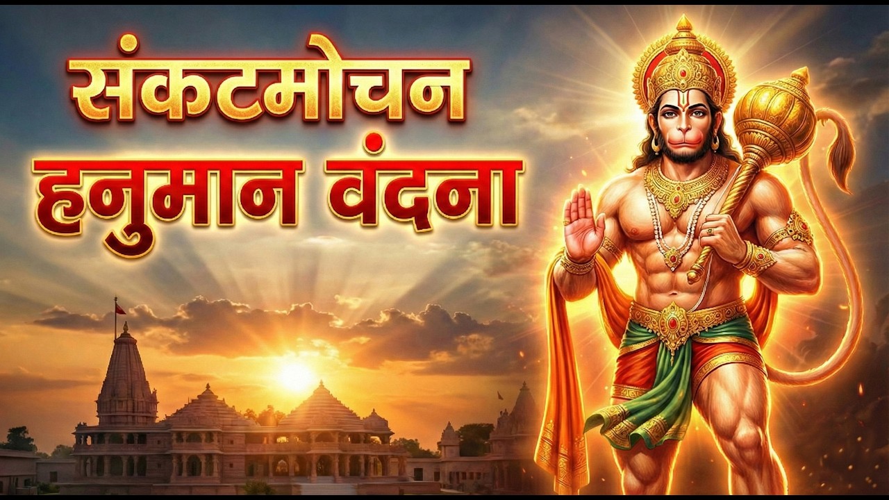 शनिवार विशेष हनुमान जी की वंदना | Sankatmochan Hanuman |  Bajrangbali Bhajan Vandana