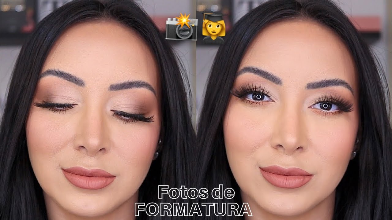 MAQUIAGEM PARA FOTOS DE FORMATURA - SEM DELINEADO